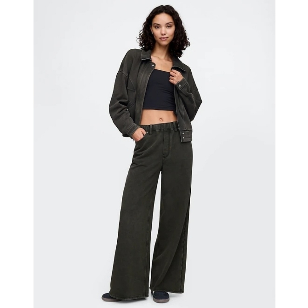 GAP Women's Heavyweight Easy Baggy Sweatpants Jeans